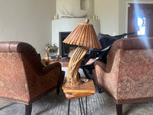 Load image into Gallery viewer, (2) Saguaro Cactus Wood Lamps