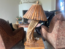 Load image into Gallery viewer, (2) Saguaro Cactus Wood Lamps