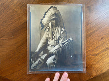 Load image into Gallery viewer, Original Hart Merriam Schultz (Lone Wolf) 1930s Photograph Arizona Montana Antique Rare Art