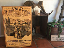 Load image into Gallery viewer, Oro Valley, AZ 1860 Beadle Dime Novel Canvas Print (Secret Wedding In The Last Territory)