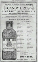 Load image into Gallery viewer, Candy Bros MFG 1900s Antique Medicine Bottle General Store Label