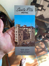 Load image into Gallery viewer, Antique Santa Rita Hotel and Brochure (Tucson, Arizona, Rare)