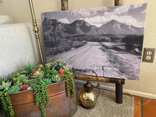 Load image into Gallery viewer, Historic 1926 Irwin Studios Oro Valley Arizona Canvas Print Santa Catalina Mountains Tucson (36 x 24)