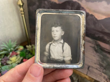 Load image into Gallery viewer, Fred Harvey Hotel Photomatic Young Boy Souvenir 1930’s Kansas Rare Southwest