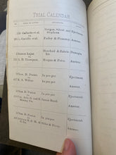 Load image into Gallery viewer, Original 1884 Court Calendar Tucson, Arizona Territory