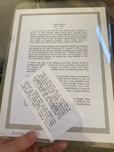 Load image into Gallery viewer, John Ross Browne (1821-1875) Signed Historical Document (Arizona Pioneer, Adventures in Apache Country)