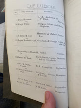 Load image into Gallery viewer, Original 1884 Court Calendar Tucson, Arizona Territory