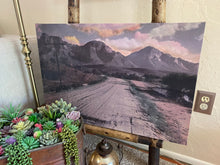 Load image into Gallery viewer, Historic 1926 Irwin Studios Oro Valley Arizona Canvas Print Santa Catalina Mountains Tucson (36 x 24)