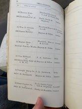 Load image into Gallery viewer, Original 1884 Court Calendar Tucson, Arizona Territory