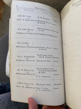 Load image into Gallery viewer, Original 1884 Court Calendar Tucson, Arizona Territory