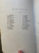 Load image into Gallery viewer, Original 1884 Court Calendar Tucson, Arizona Territory