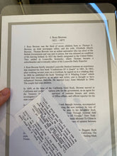 Load image into Gallery viewer, John Ross Browne (1821-1875) Signed Historical Document (Arizona Pioneer, Adventures in Apache Country)