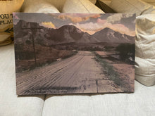 Load image into Gallery viewer, Historic 1926 Irwin Studios Oro Valley Arizona Canvas Print Santa Catalina Mountains Tucson (36 x 24)