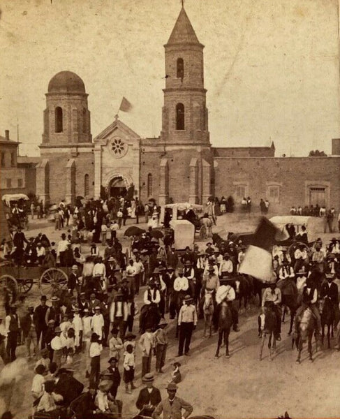 Extremely Rare San Agustin Tucson Photo (1880s)
