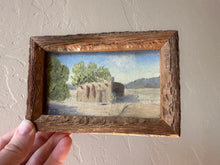 Load image into Gallery viewer, Antique Saguaro Frame Oil Paintings (2) by Emmanuel Pierre “LeBaron” Menager
