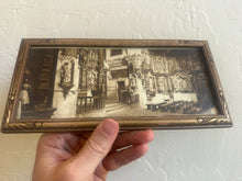 Load image into Gallery viewer, Early 1900s Interior San Xavier Mission Antique Frame &amp; Photo
