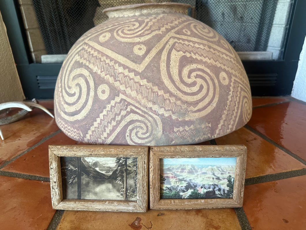 Antique Arizona Saguaro Picture/Postcard Frames (2)