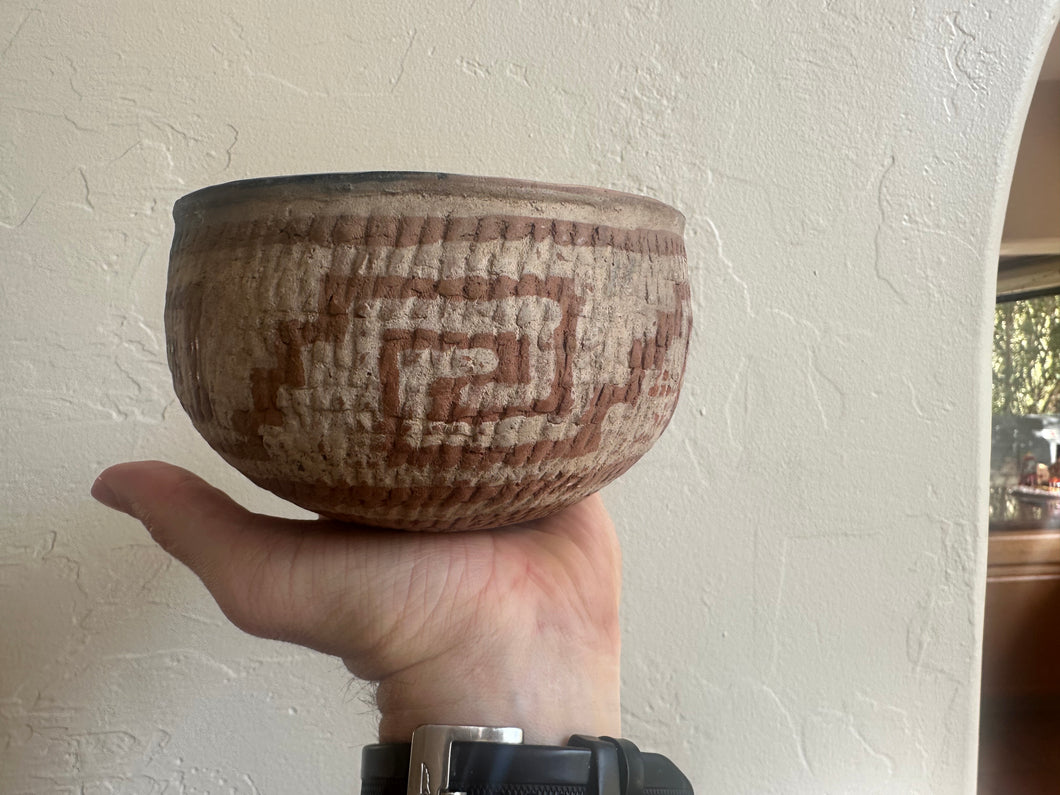 Prehistoric Arizona McDonald Corrugated Bowl