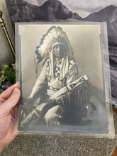 Load image into Gallery viewer, Original Hart Merriam Schultz (Lone Wolf) 1930s Photograph Arizona Montana Antique Rare Art
