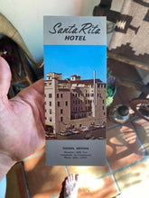 Load image into Gallery viewer, Antique Santa Rita Hotel and Brochure (Tucson, Arizona, Rare)
