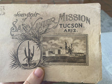 Load image into Gallery viewer, 1902 San Xavier Mission Booklet Rasmessen&#39;s Curio Store Tucson Antique Arizona
