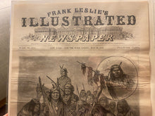 Load image into Gallery viewer, Frank Leslie’s Newspaper: New Mexico - An Incident of the Apache War (Original)
