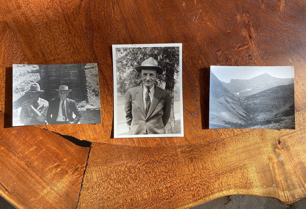 James Willard Schultz/ Lone Wolf Personal Photograph Collection (Signed)